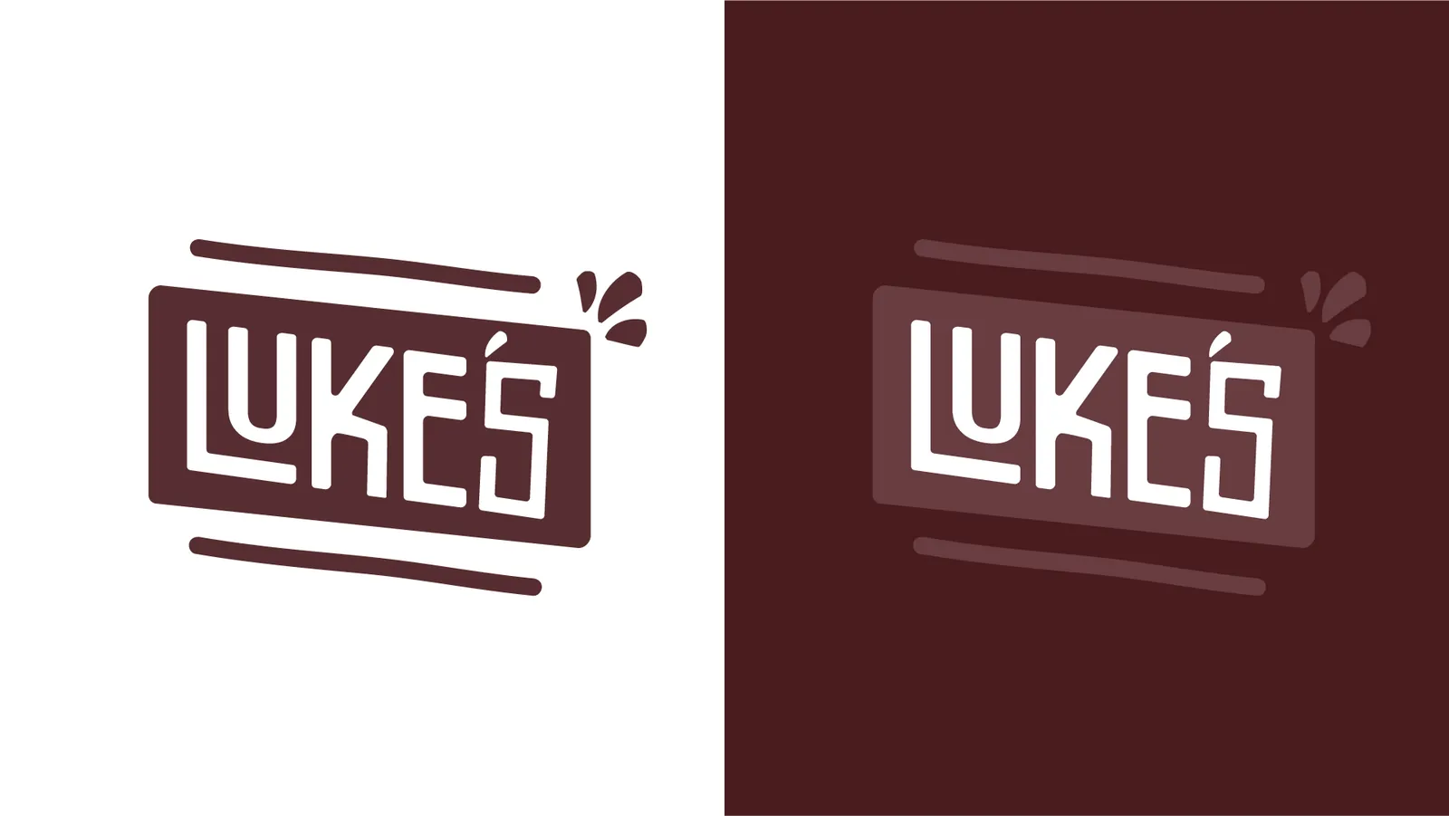 Lukes Coffee logo exploration